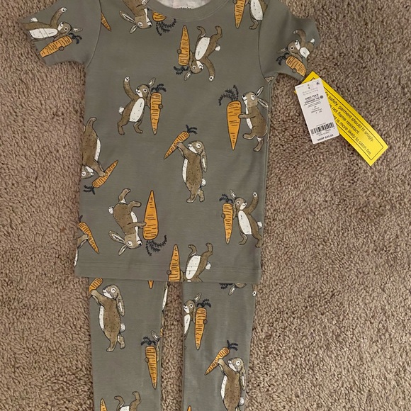 Carter’s Easter bunny carrot pajamas UNISEX - Picture 8 of 11